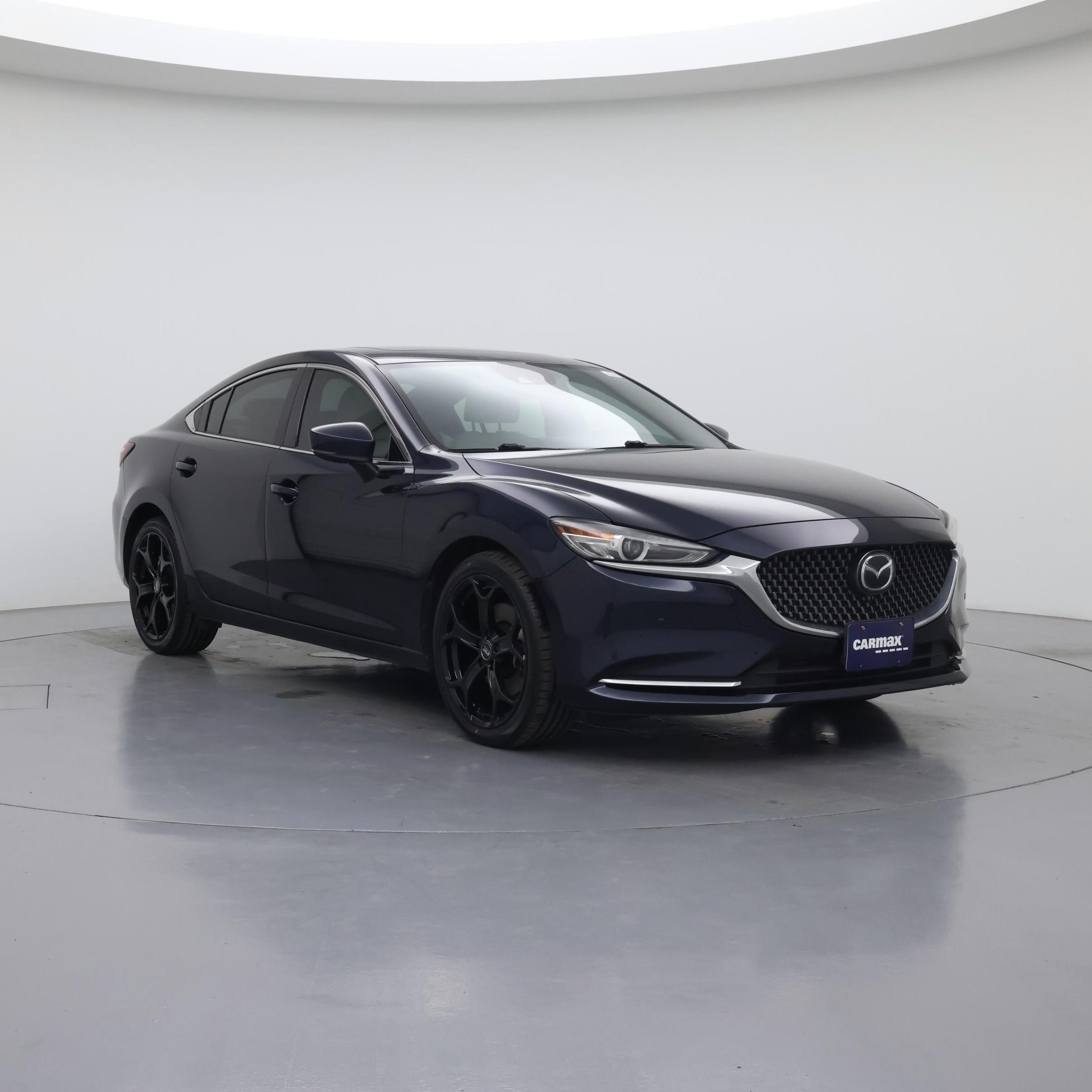 Blue 2021 Mazda MAZDA6 Signature FWD Sedan Front-Wheel Drive Automatic