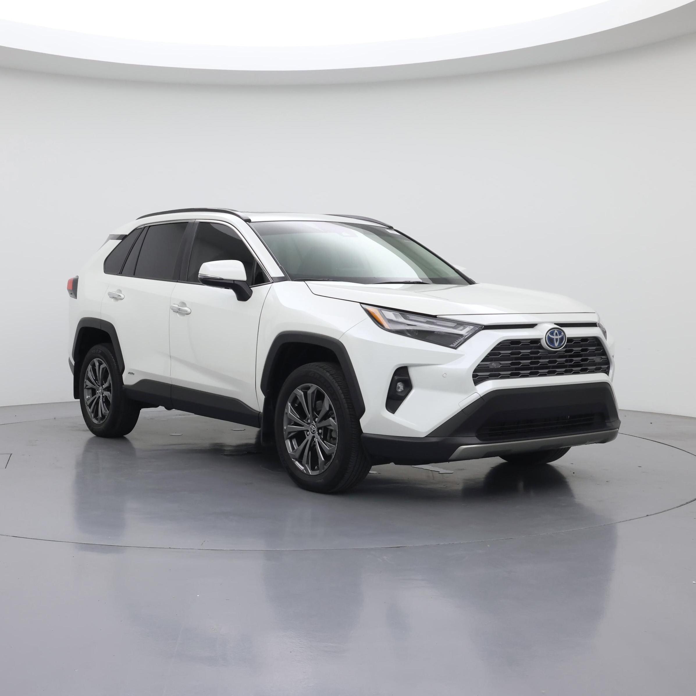 White 2022 Toyota RAV4 Hybrid Limited AWD SUV / Crossover All-Wheel Drive Automatic