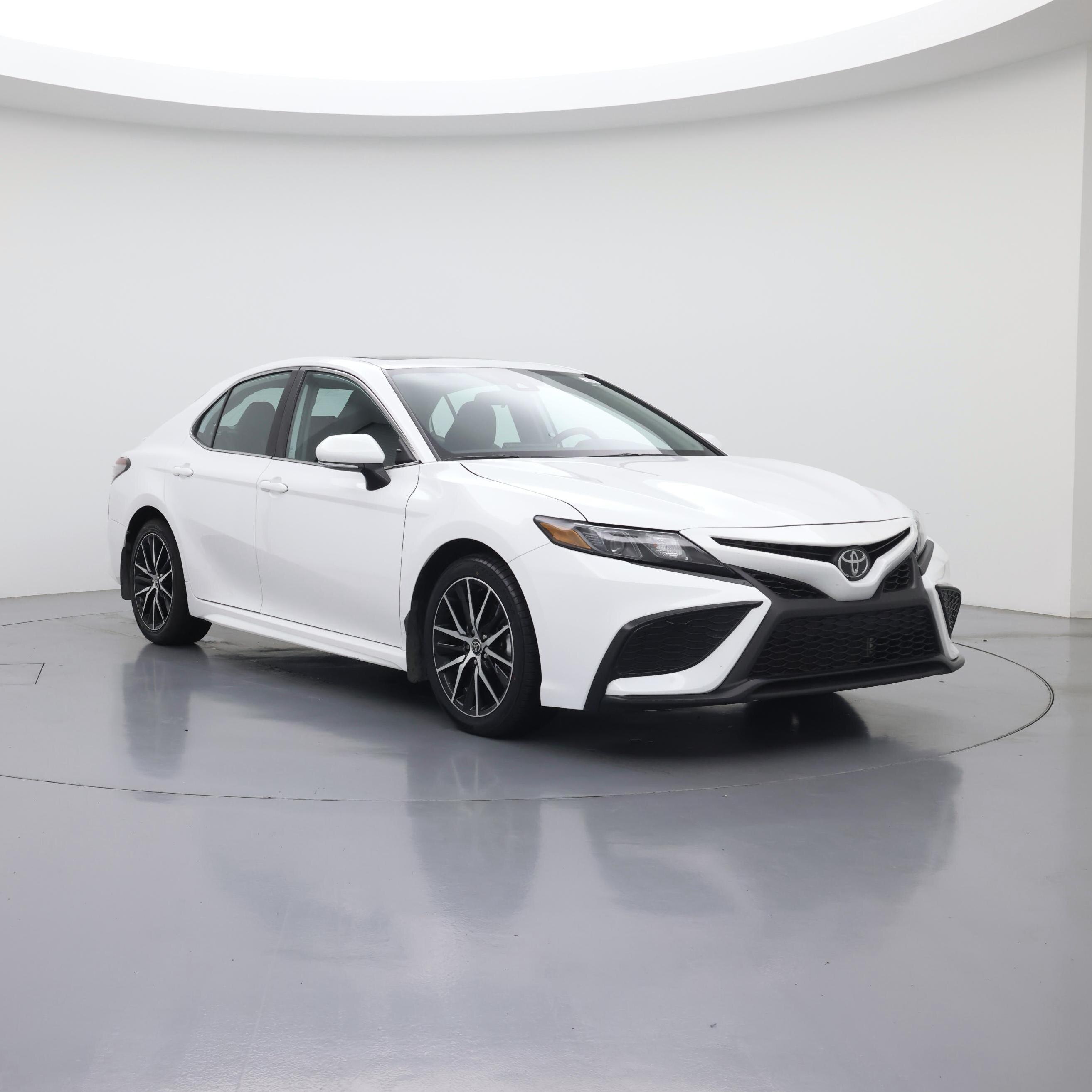 White 2023 Toyota Camry Sedan Front-Wheel Drive Automatic