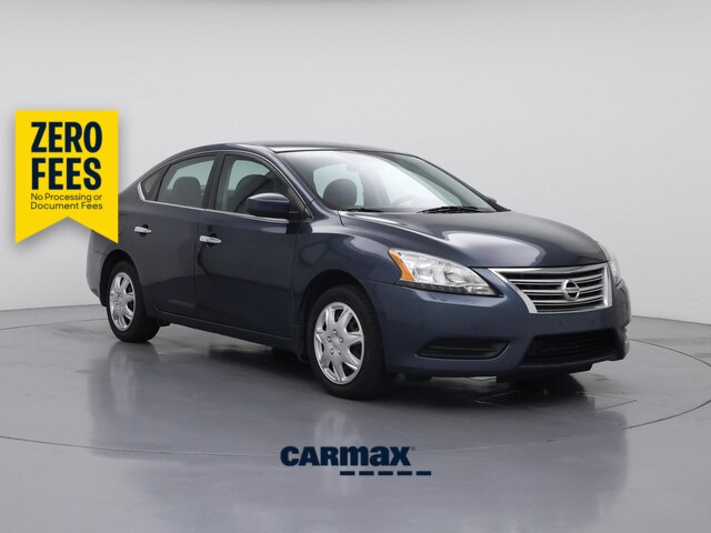 Blue 2014 Nissan Sentra Sedan Front-Wheel Drive Automatic