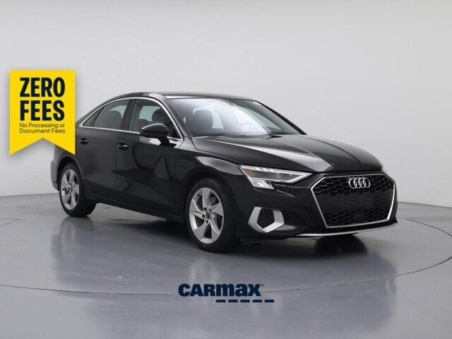 Black 2023 Audi A3 Sedan Front-Wheel Drive Automatic