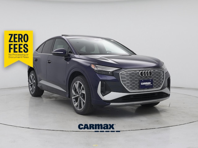 Blue 2023 Audi Q4 e-tron Sportback quattro Prestige 50 Sedan All-Wheel Drive Automatic