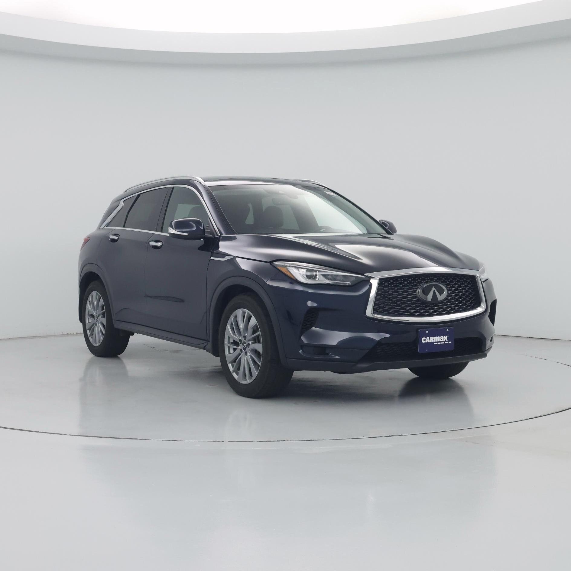 Blue 2023 INFINITI QX50 Luxe AWD SUV / Crossover All-Wheel Drive Automatic