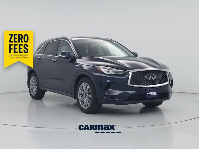 Blue 2023 INFINITI QX50 Luxe AWD SUV / Crossover All-Wheel Drive Automatic