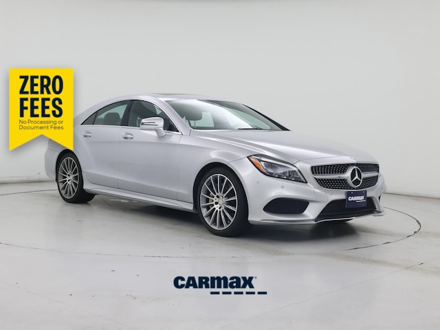 Silver 2017 Mercedes-Benz CLS Sedan Rear-Wheel Drive Automatic