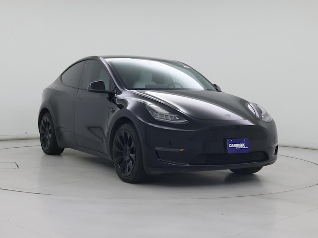 Black 2020 Tesla Model Y Long Range AWD SUV / Crossover All-Wheel Drive Automatic