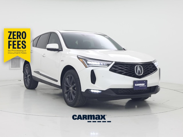 White 2025 Acura RDX SH-AWD with A-Spec Package SUV / Crossover All-Wheel Drive Automatic