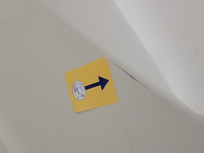 Bumper Rear Cosmetic Imperfection