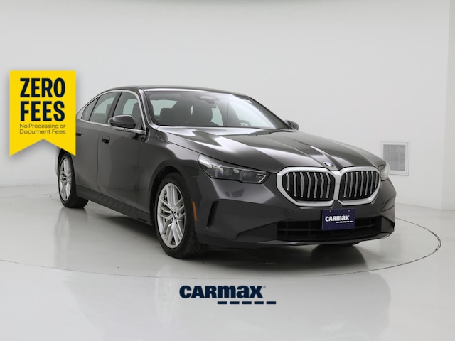 Black 2025 BMW 5 Series Sedan Rear-Wheel Drive Automatic