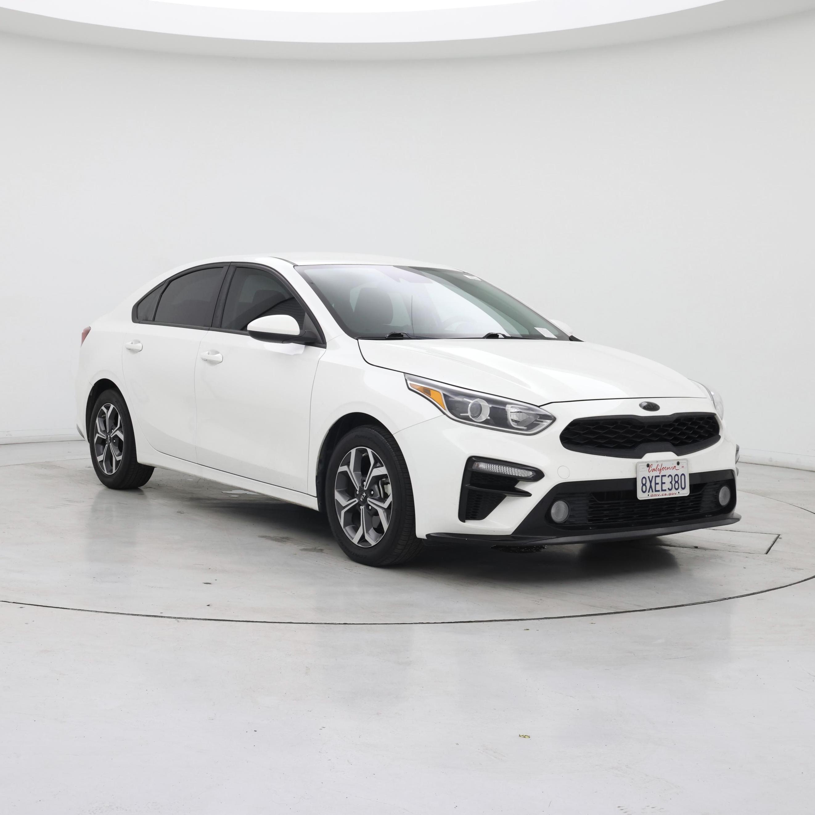 White 2020 Kia Forte LXS FWD Sedan Front-Wheel Drive Automatic