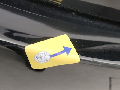 Bumper Rear Cosmetic Imperfection