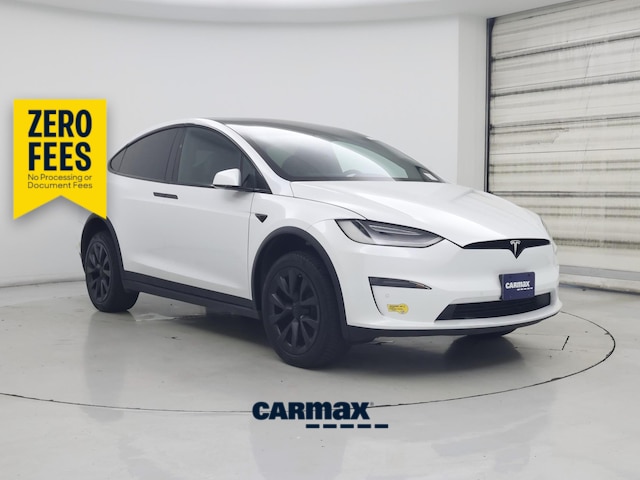 White 2022 Tesla Model X AWD SUV / Crossover All-Wheel Drive Automatic