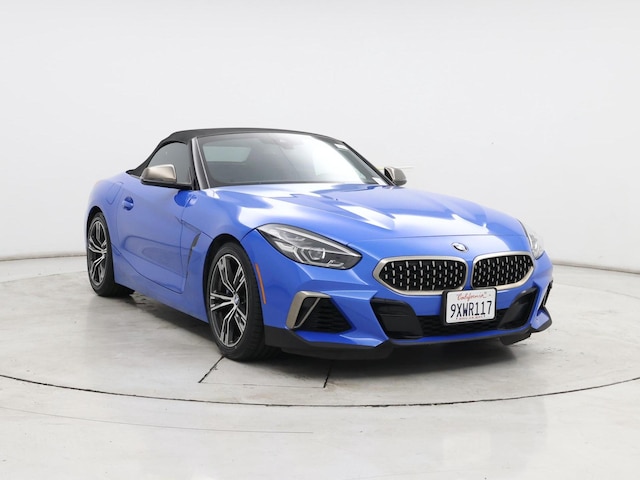 Blue 2020 BMW Z4 M40i RWD Convertible Rear-Wheel Drive Automatic