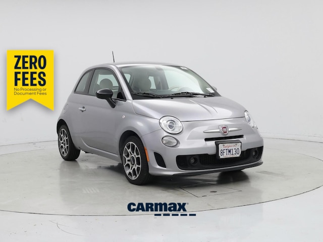 Silver 2018 FIAT 500 Pop Hatchback FWD Hatchback Front-Wheel Drive Automatic