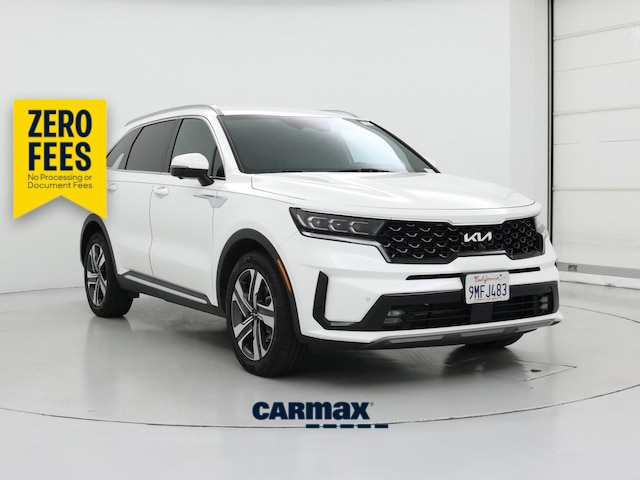 White 2022 Kia Sorento Plug-In Hybrid SX Prestige AWD SUV / Crossover All-Wheel Drive Automatic