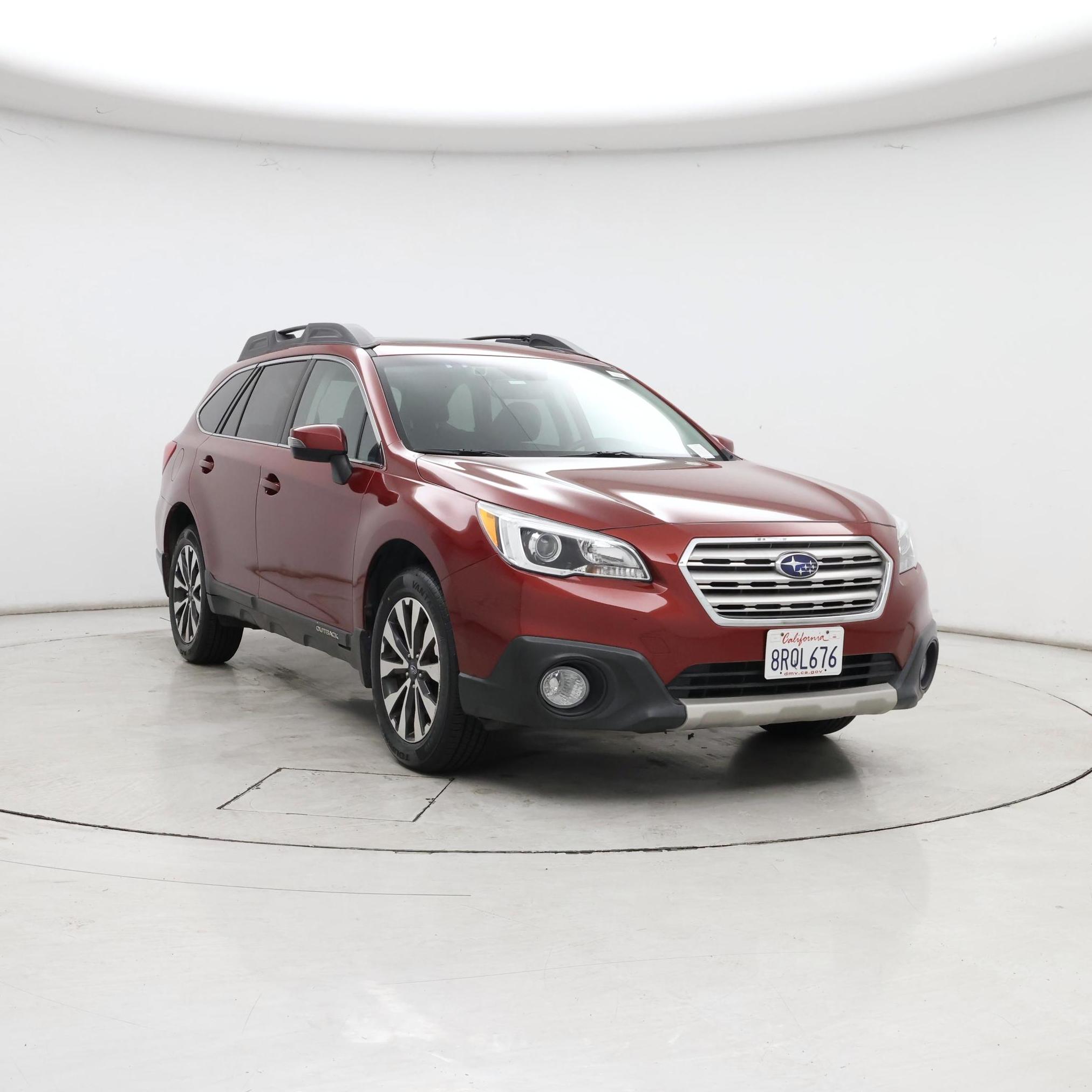 Red 2015 Subaru Outback Wagon All-Wheel Drive Automatic