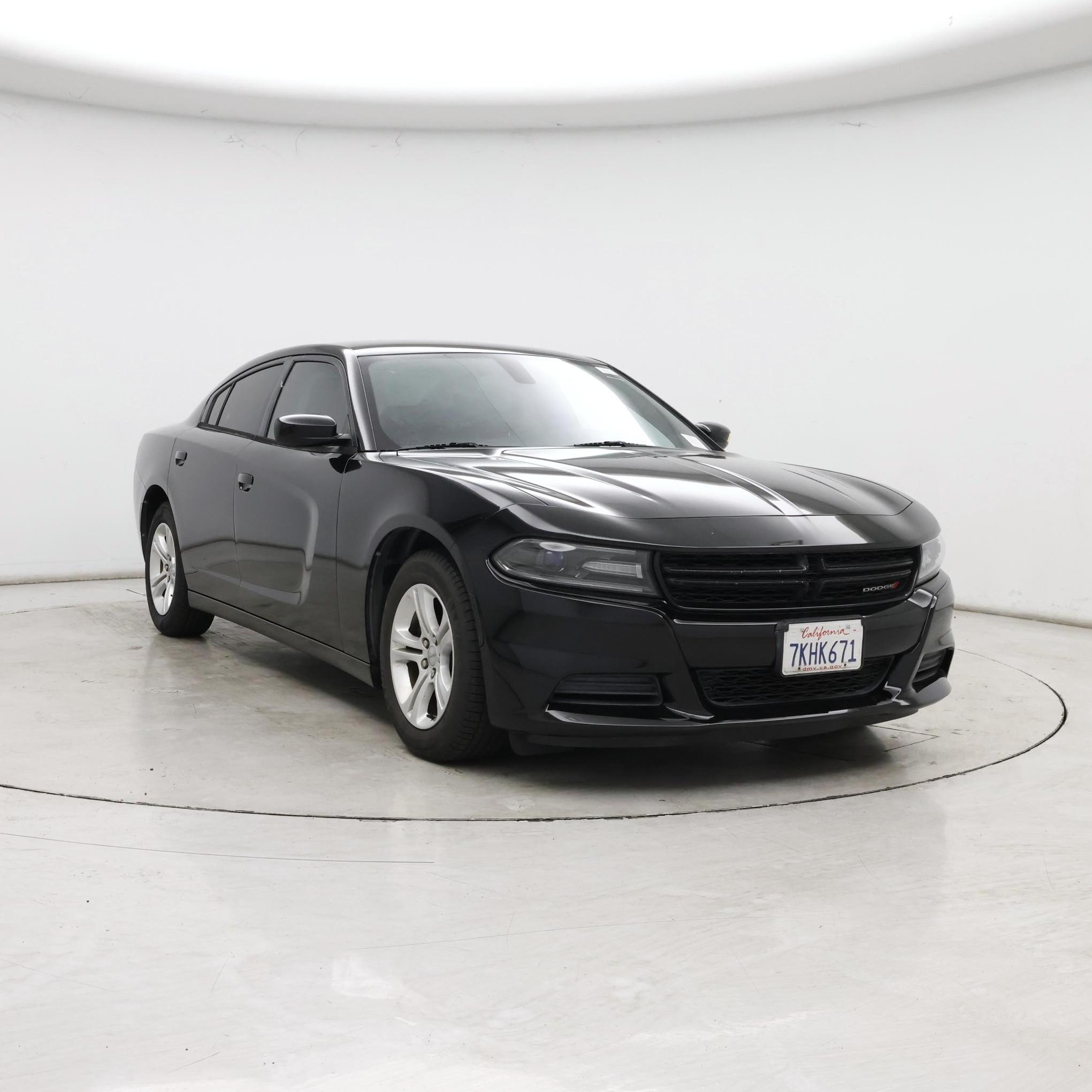 Black 2015 Dodge Charger Sedan Rear-Wheel Drive Automatic