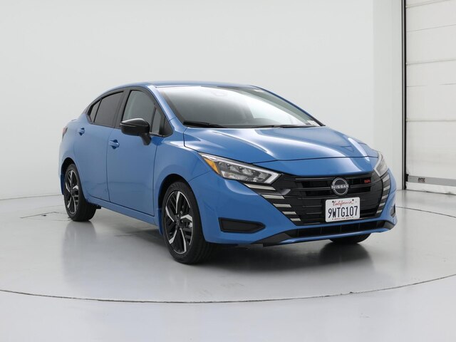 Blue 2025 Nissan Versa SR FWD Sedan Front-Wheel Drive Automatic
