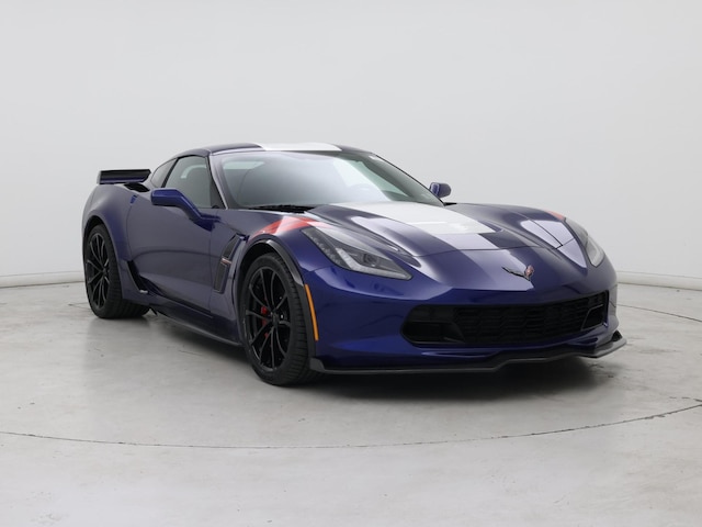 Blue 2017 Chevrolet Corvette Grand Sport 1LT Coupe RWD Coupe Rear-Wheel Drive Automatic