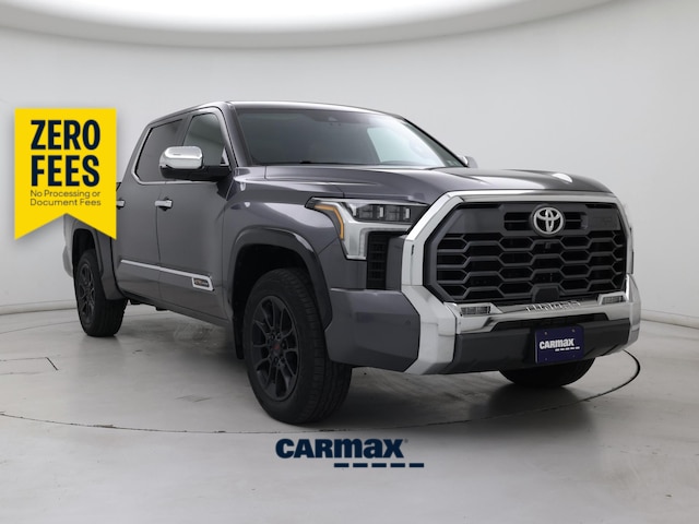 Gray 2024 Toyota Tundra Pickup Truck Four-Wheel Drive Automatic