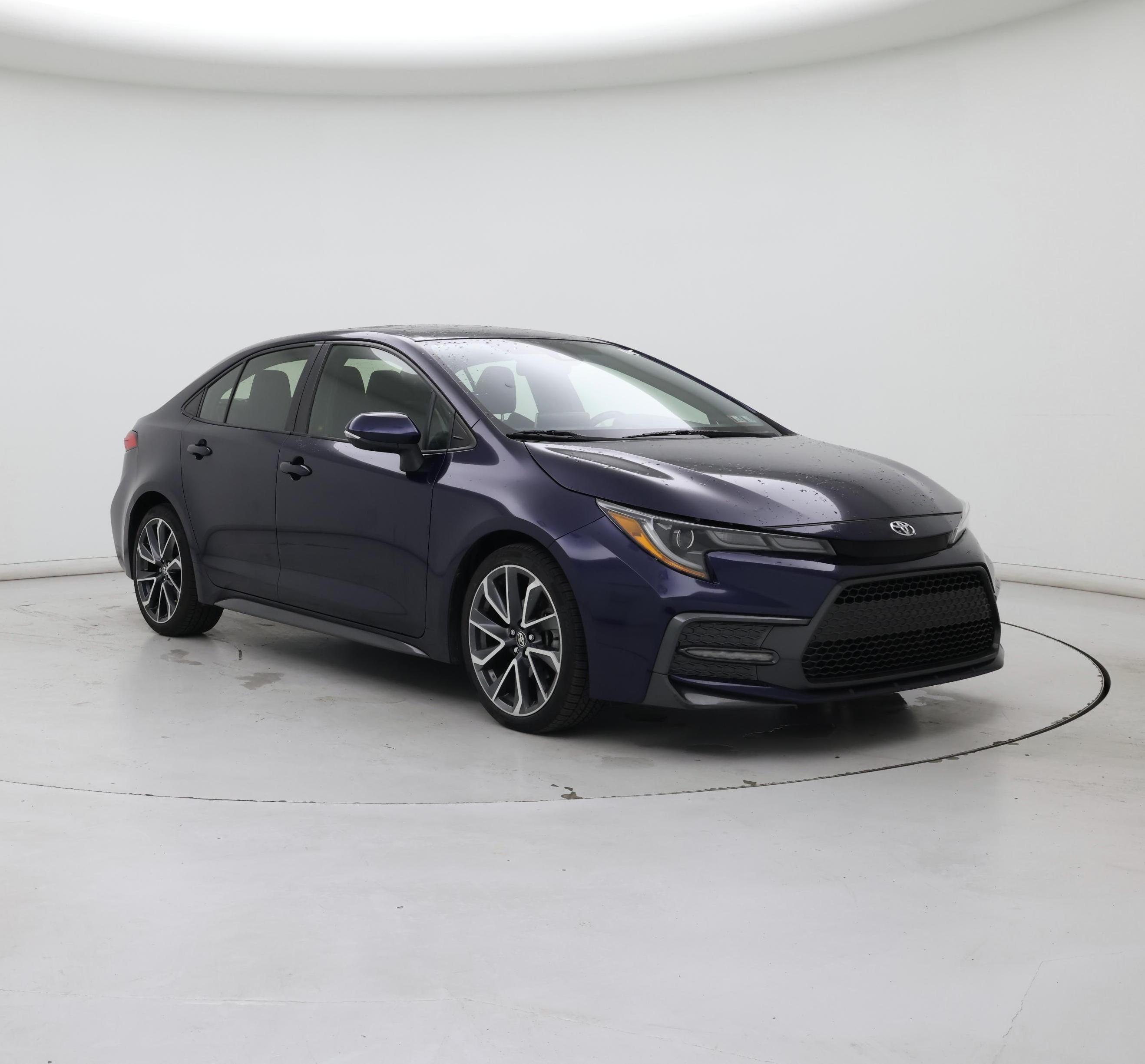 Blue 2020 Toyota Corolla Sedan Front-Wheel Drive Automatic