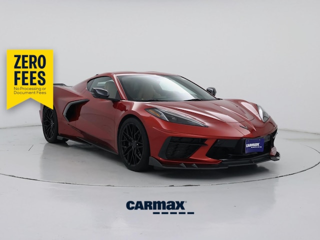Red 2022 Chevrolet Corvette Coupe Rear-Wheel Drive Automatic