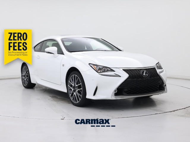 White 2017 Lexus RC 350 AWD Coupe All-Wheel Drive Automatic