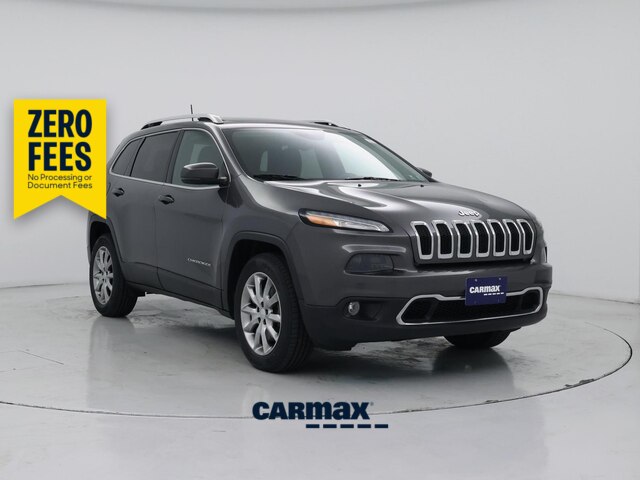 Gray 2018 Jeep Cherokee Limited 4WD SUV / Crossover Four-Wheel Drive Automatic
