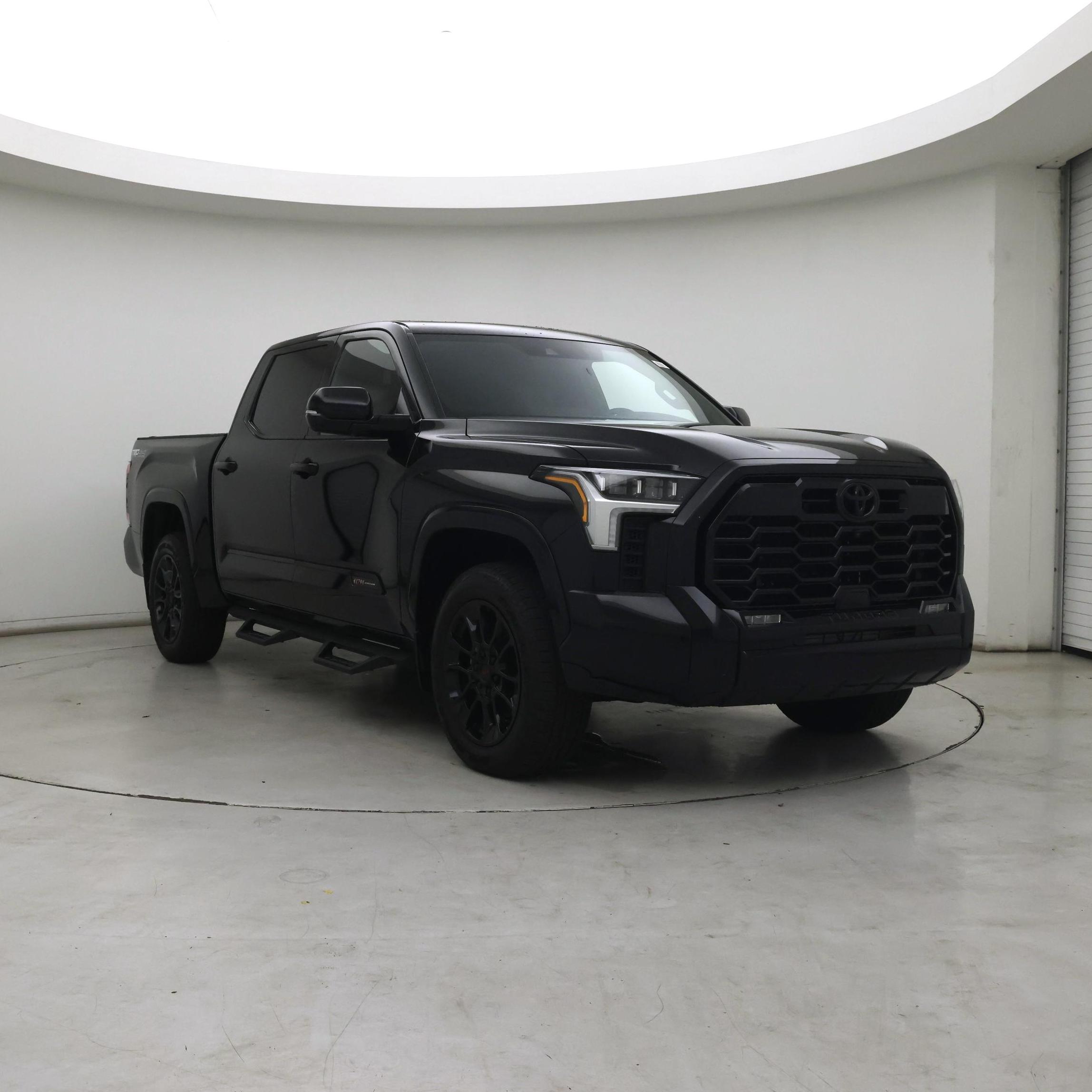 Black 2024 Toyota Tundra Pickup Truck Four-Wheel Drive Automatic