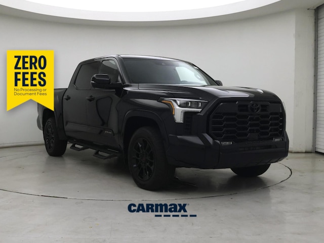 Black 2024 Toyota Tundra Pickup Truck Four-Wheel Drive Automatic