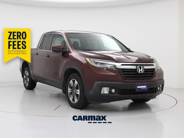 Red (Burgundy) 2017 Honda Ridgeline Pickup Truck All-Wheel Drive Automatic