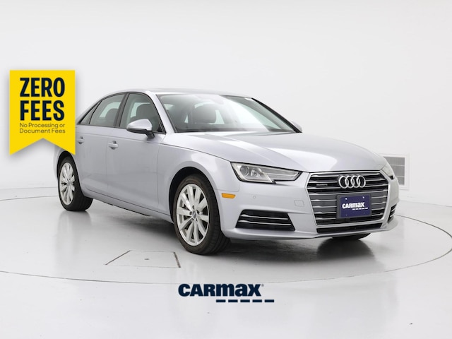 Silver 2017 Audi A4 Sedan All-Wheel Drive Automatic