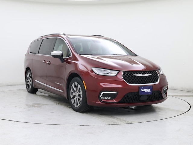 Red (Burgundy) 2023 Chrysler Pacifica Hybrid Pinnacle FWD Minivan Front-Wheel Drive Automatic