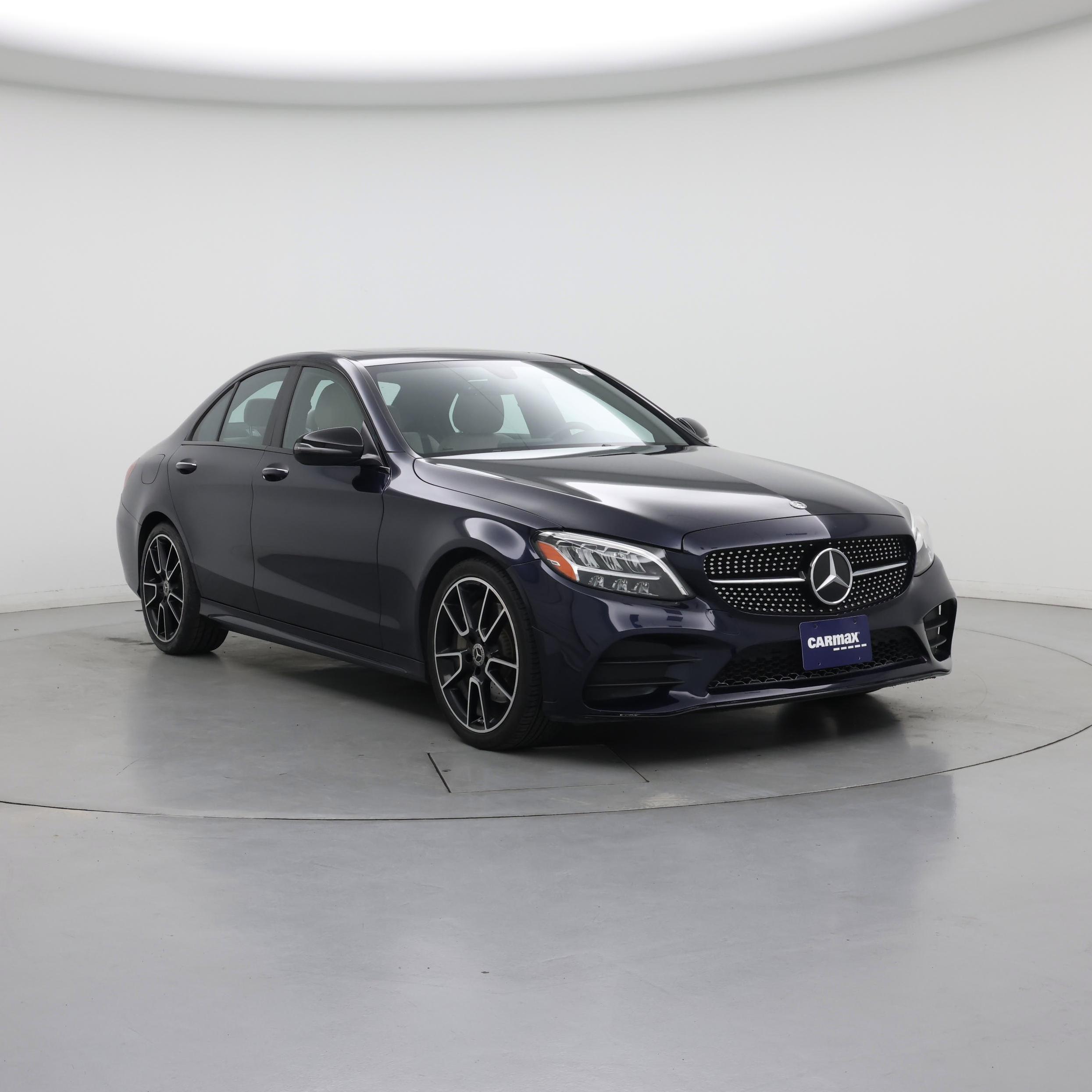 Black 2020 Mercedes-Benz C-Class Sedan Rear-Wheel Drive Automatic