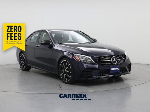 Black 2020 Mercedes-Benz C-Class Sedan Rear-Wheel Drive Automatic