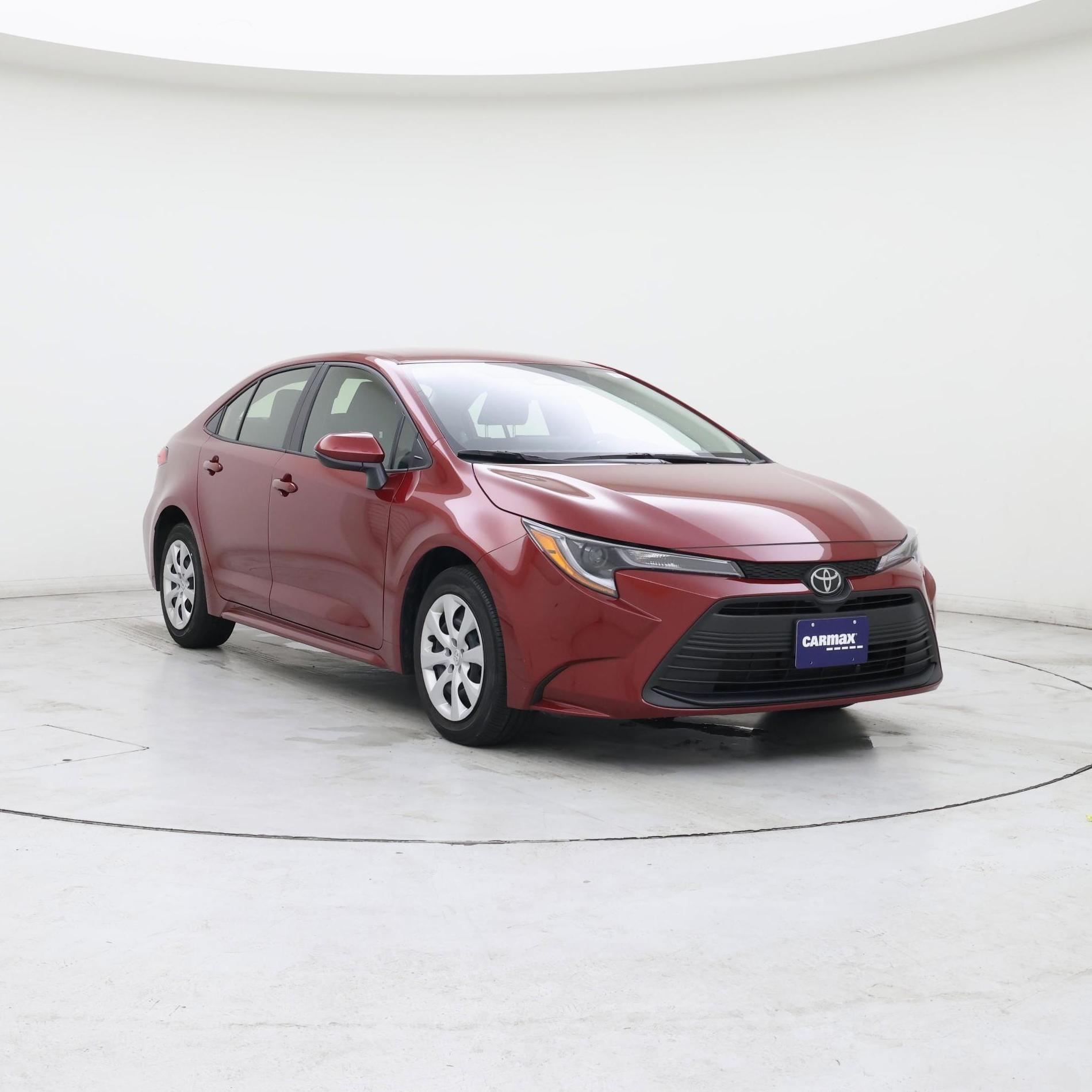 Red 2026 Toyota Corolla Sedan Front-Wheel Drive Automatic