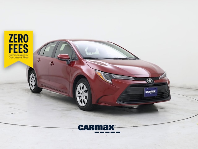 Red 2026 Toyota Corolla Sedan Front-Wheel Drive Automatic