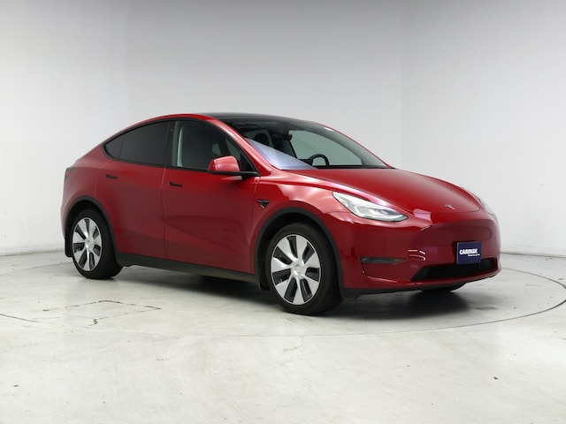 Red 2022 Tesla Model Y Long Range AWD SUV / Crossover All-Wheel Drive Automatic