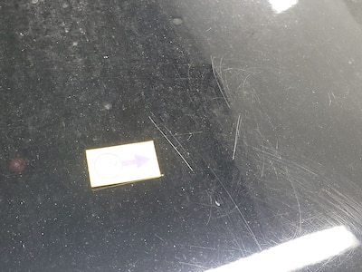 Hood Front Cosmetic Imperfection