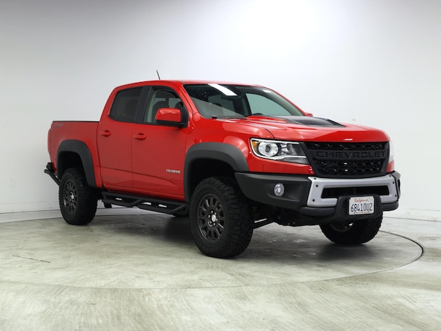 Red 2019 Chevrolet Colorado ZR2 Crew Cab 4WD Pickup Truck Four-Wheel Drive Automatic