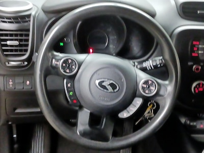 Steering Wheel & Instrument Cluster (On)