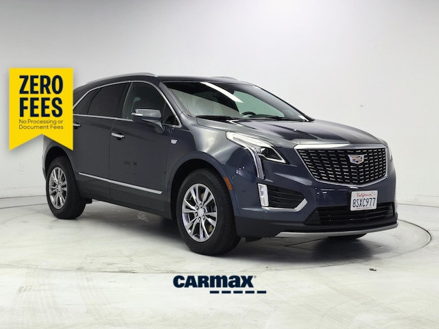 Blue 2021 Cadillac XT5 SUV / Crossover Front-Wheel Drive Automatic