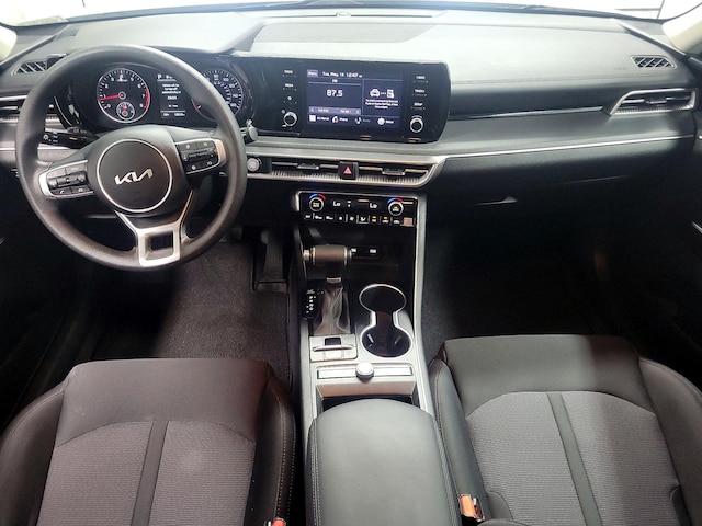 White 2024 Kia K5 LXS FWD Sedan Front-Wheel Drive Automatic