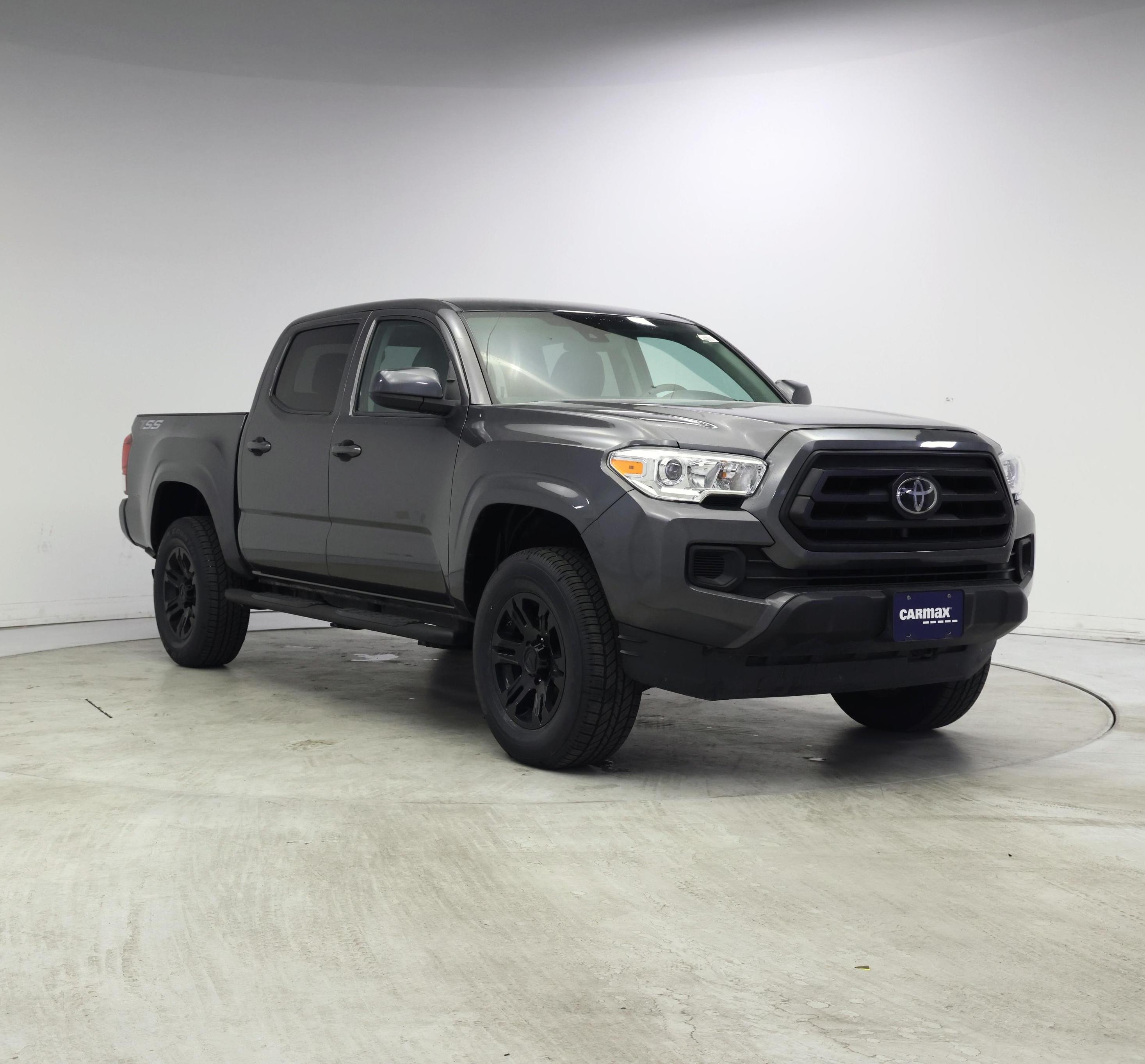 Gray 2022 Toyota Tacoma Pickup Truck Four-Wheel Drive Automatic
