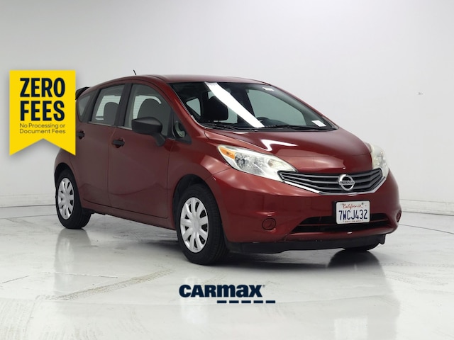 Red 2016 Nissan Versa Note Hatchback Front-Wheel Drive Manual