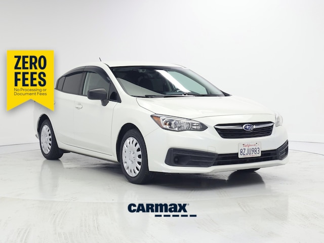 White 2022 Subaru Impreza Sedan Automatic