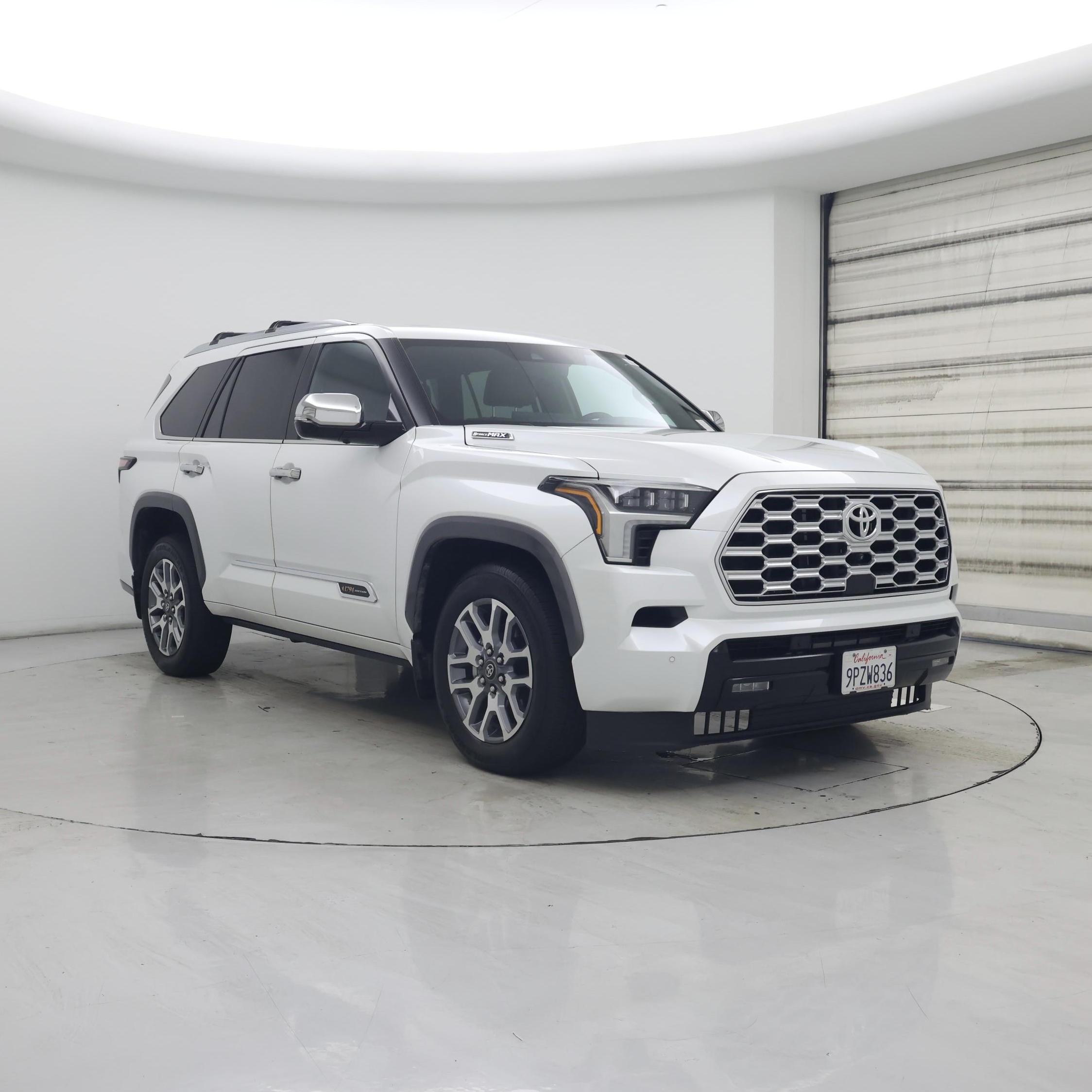White 2025 Toyota Sequoia 1794 Edition 4WD SUV / Crossover Four-Wheel Drive Automatic