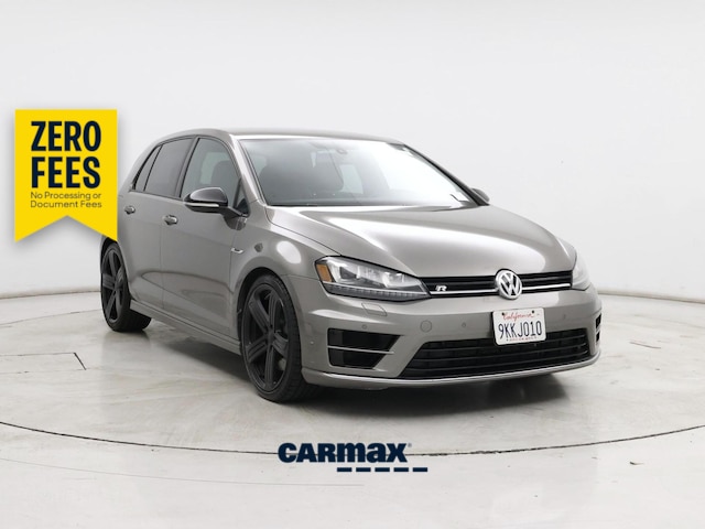 Gray 2015 Volkswagen Golf R AWD Hatchback All-Wheel Drive Automatic