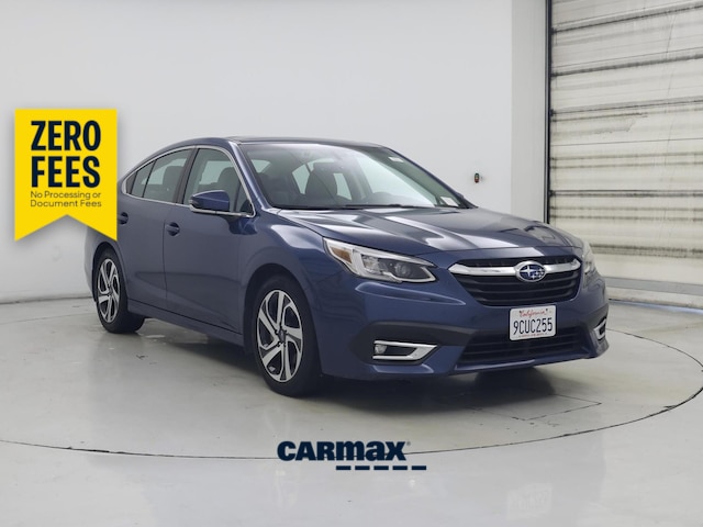 Blue 2022 Subaru Legacy Limited AWD Sedan All-Wheel Drive Automatic