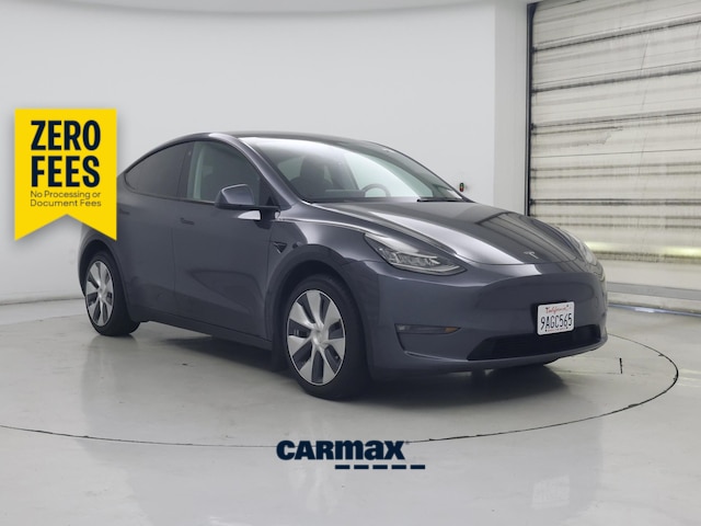 Gray 2022 Tesla Model Y Long Range AWD SUV / Crossover All-Wheel Drive Automatic